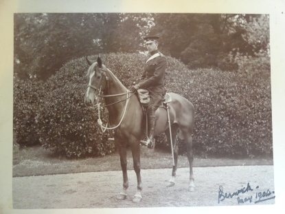 Lord Berwick May 1904 on horse
